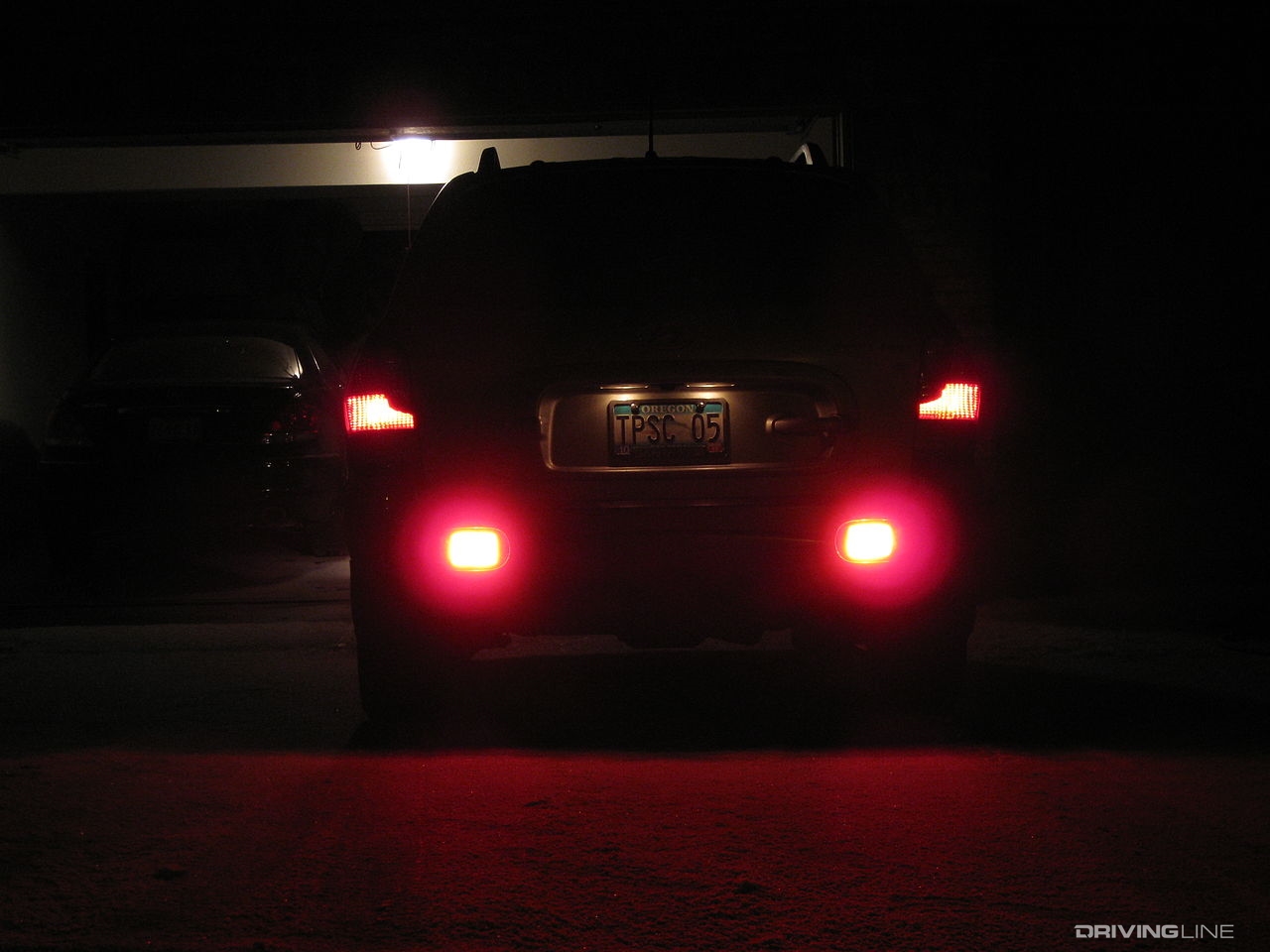 Rear fog lights