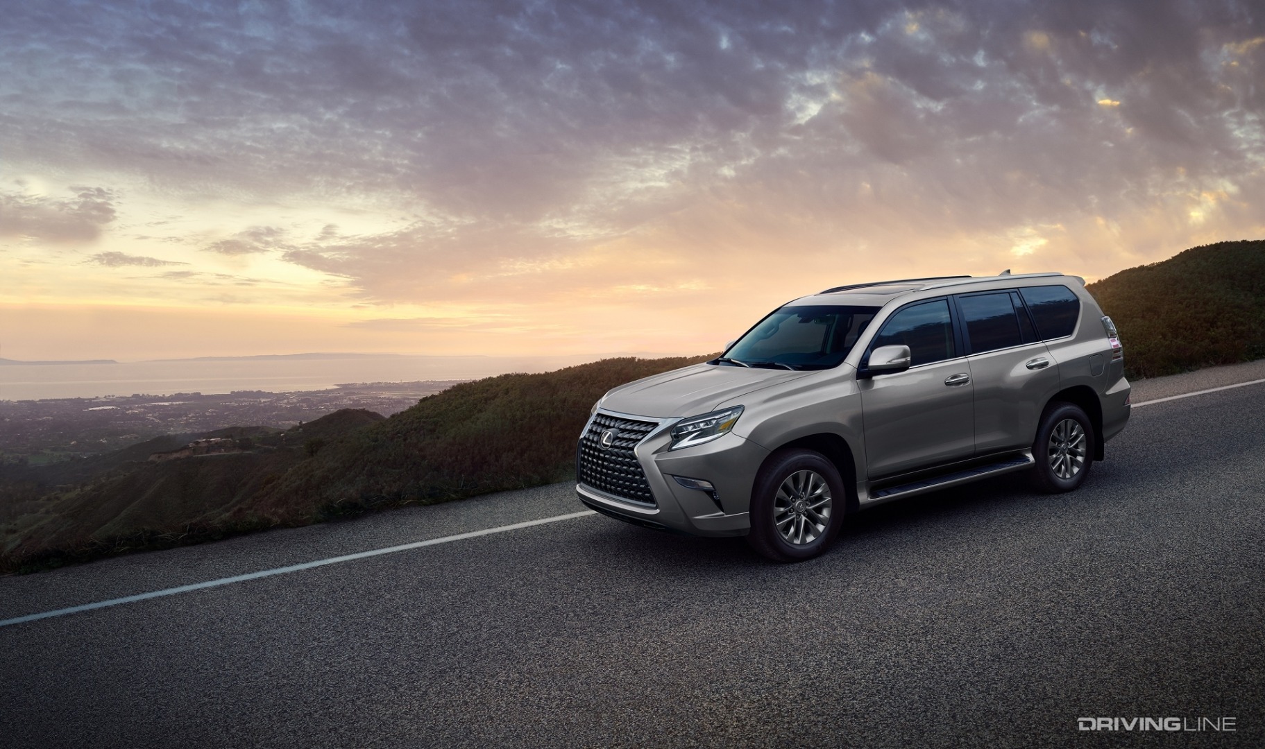 Lexus GX 460 cliff road