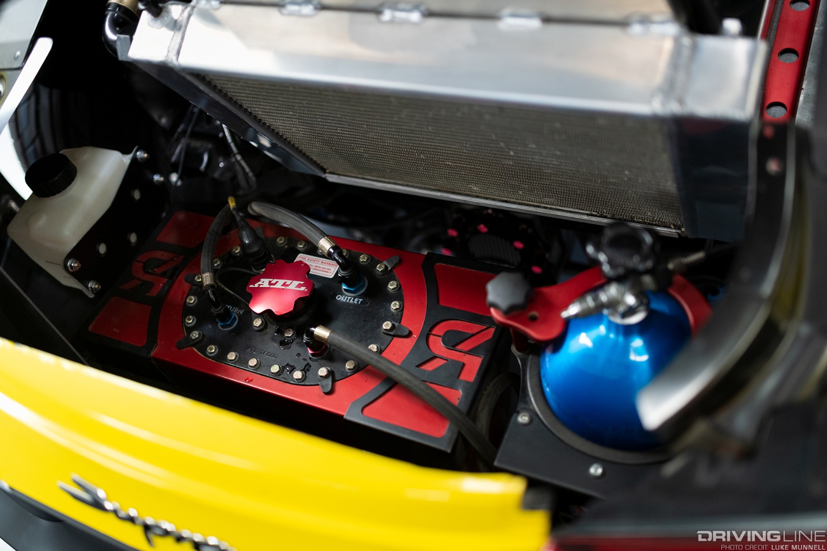 The ATL fuel cell sits in the trunk