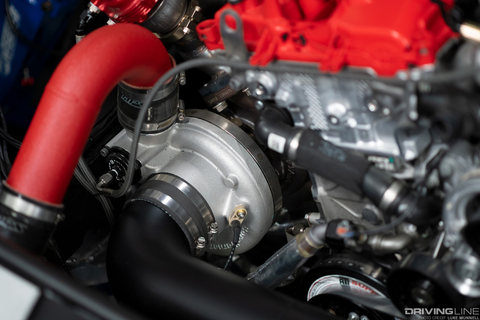 The factory turbocharger was replaced with a Borg Warner EFR 9280 unit