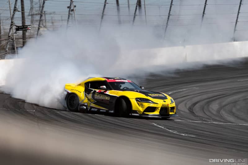Fredric Aasbo has looked dialed in during three test sessions that he squeezed in prior to the start of the Formula Drift season