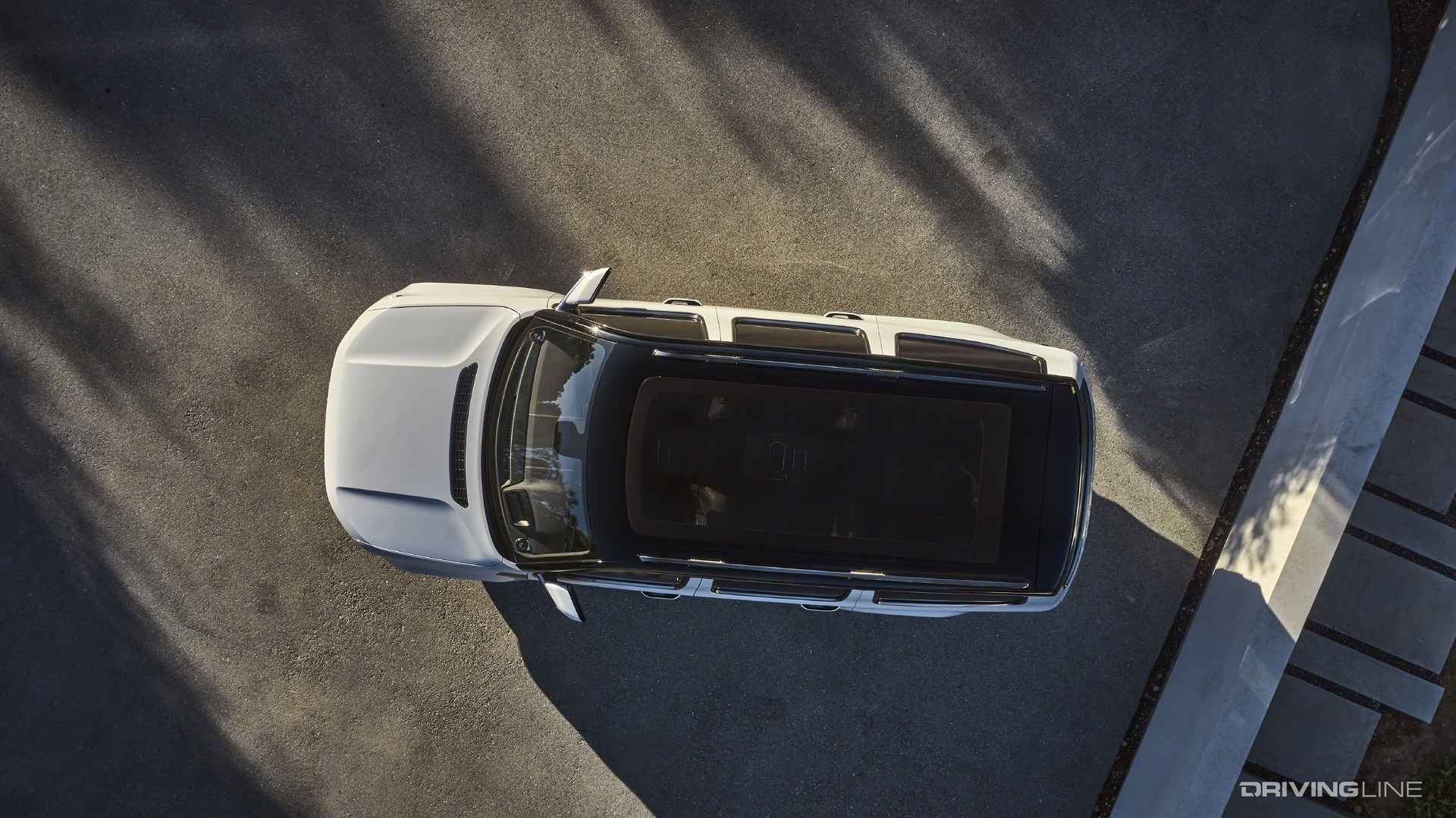 2021 Jeep Grand Wagoneer Concept top down view