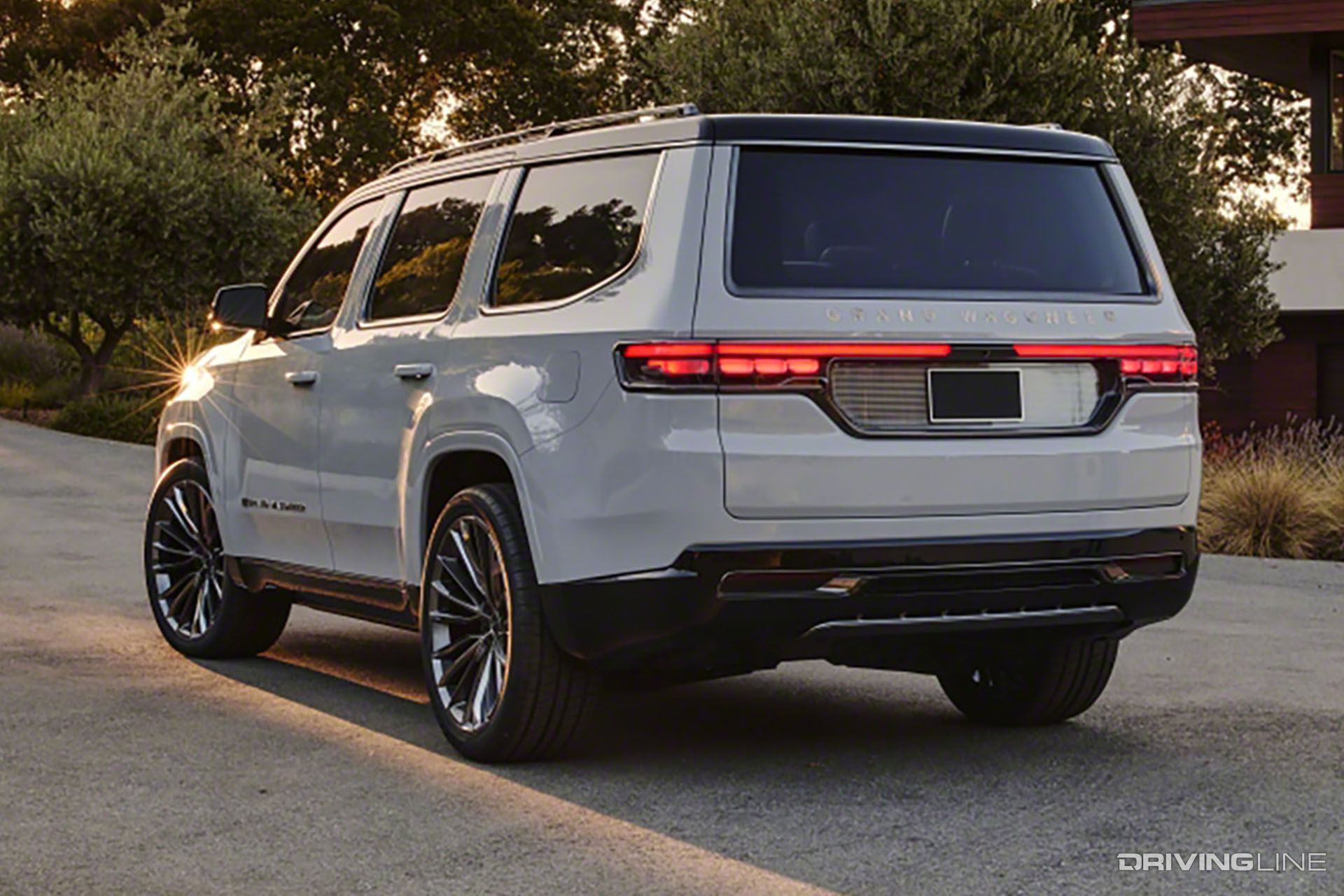 Jeep Grand Wagoneer Concept Rear View