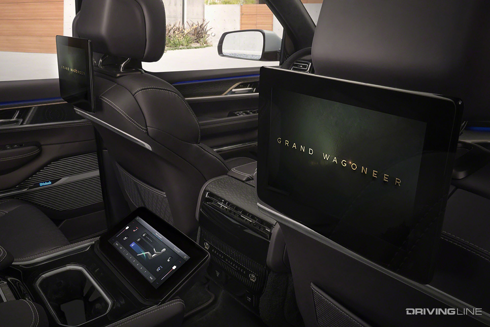 Jeep Grand Wagoneer Concept Rear Screens