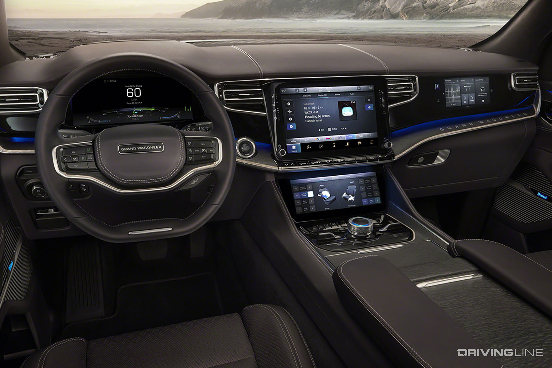 Jeep Grand Wagoneer Concept Interior