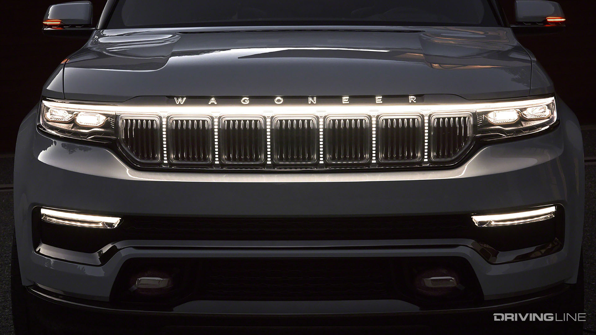 Jeep Grand Wagoneer Concept Grille