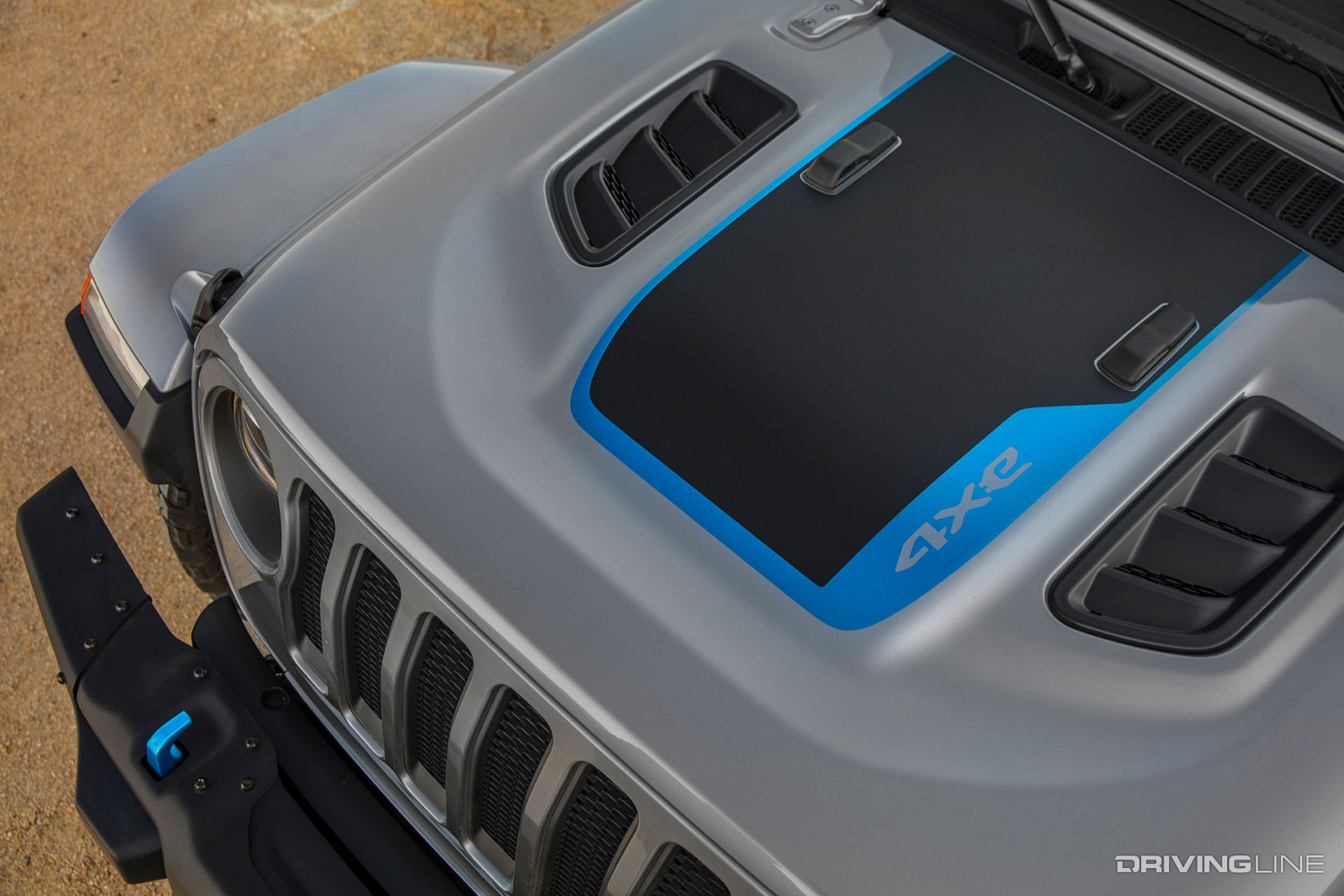 2021 Jeep Wrangler 4xe Hood