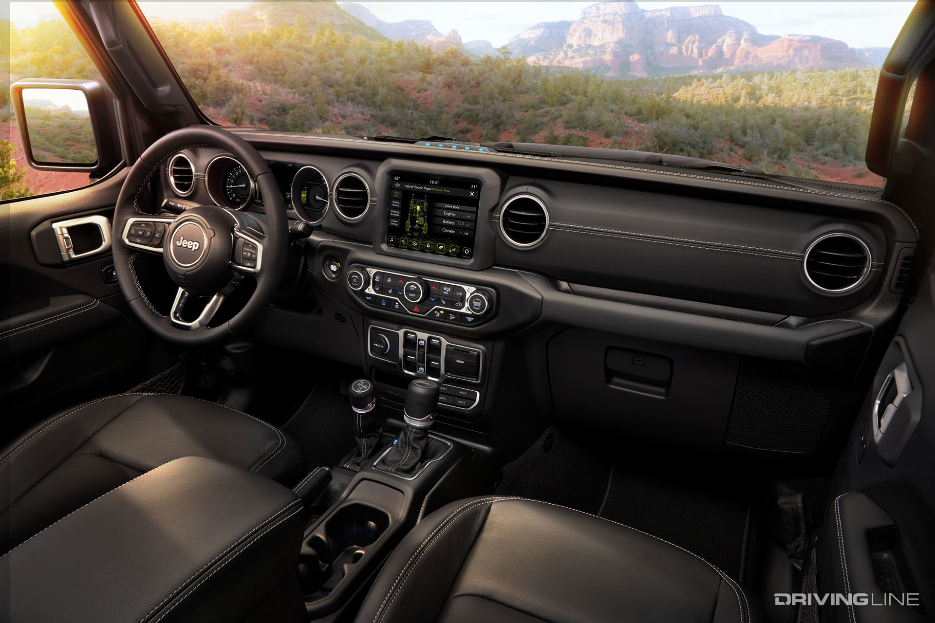 Jeep Wrangler 4xe Interior