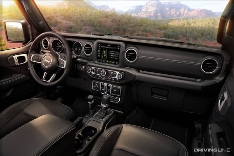 Jeep Wrangler 4xe Interior