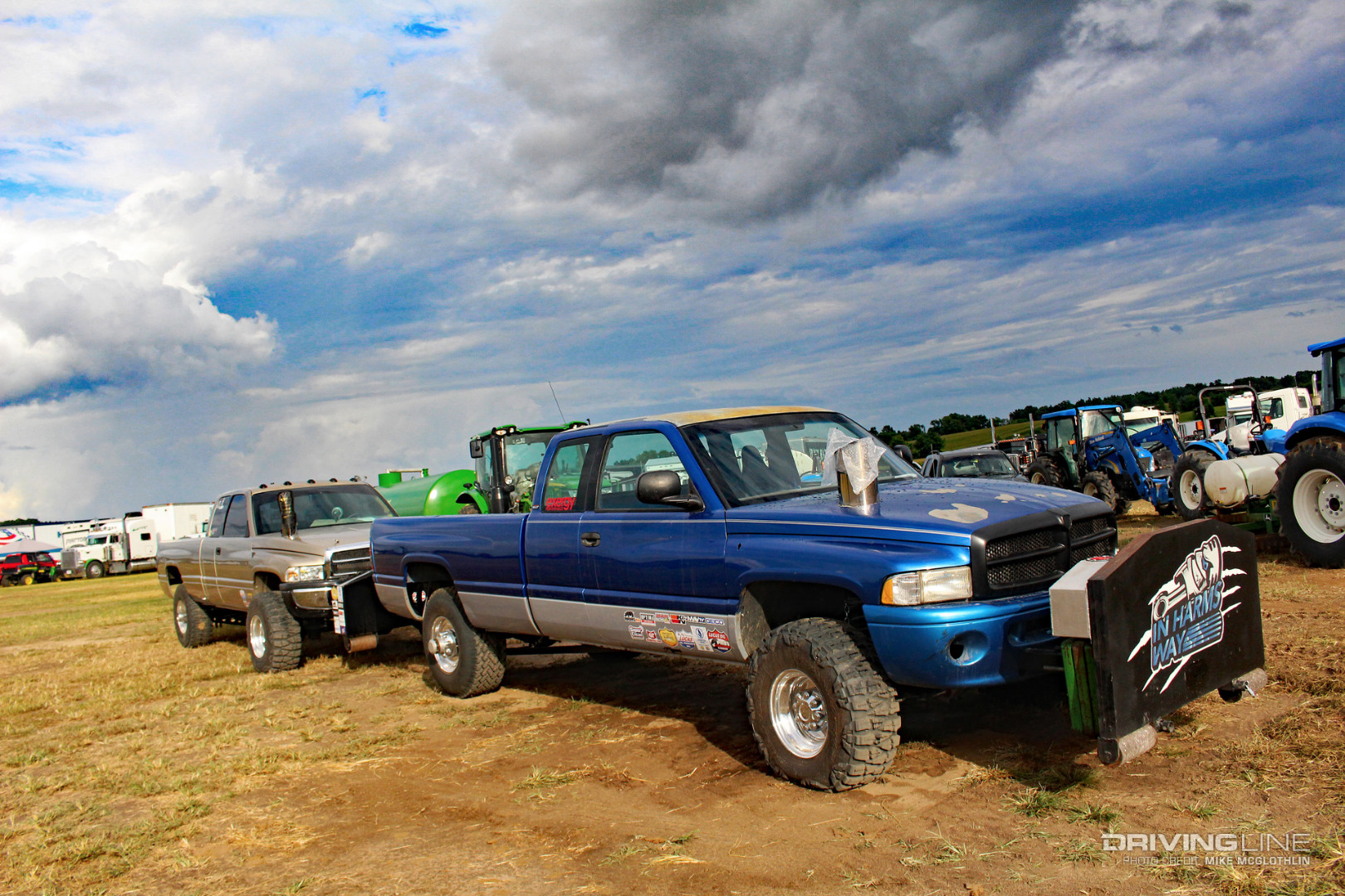 Nitto Mud Grappler Diesel Truck Pulling