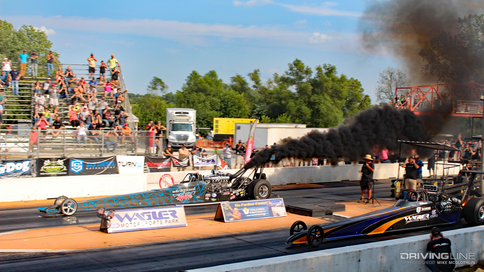 Scheid Diesel Dragster Wagler Duramax Rail