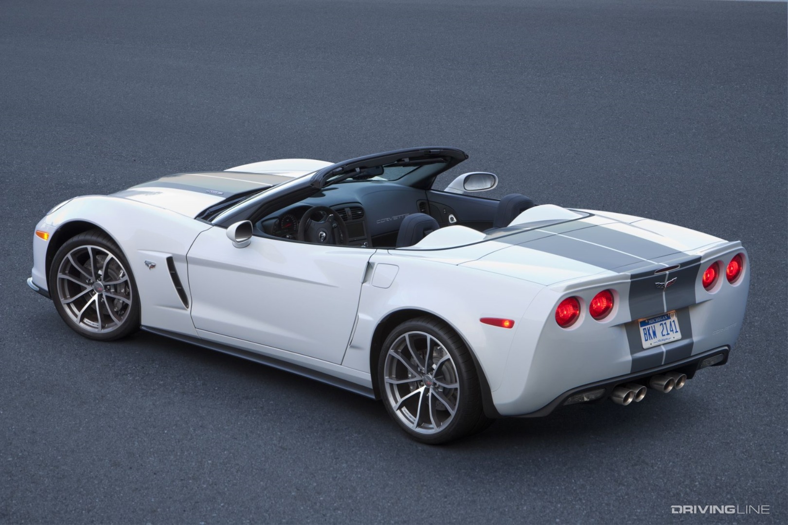 Chevrolet Corvette 427 60th Anniversary Edition in white