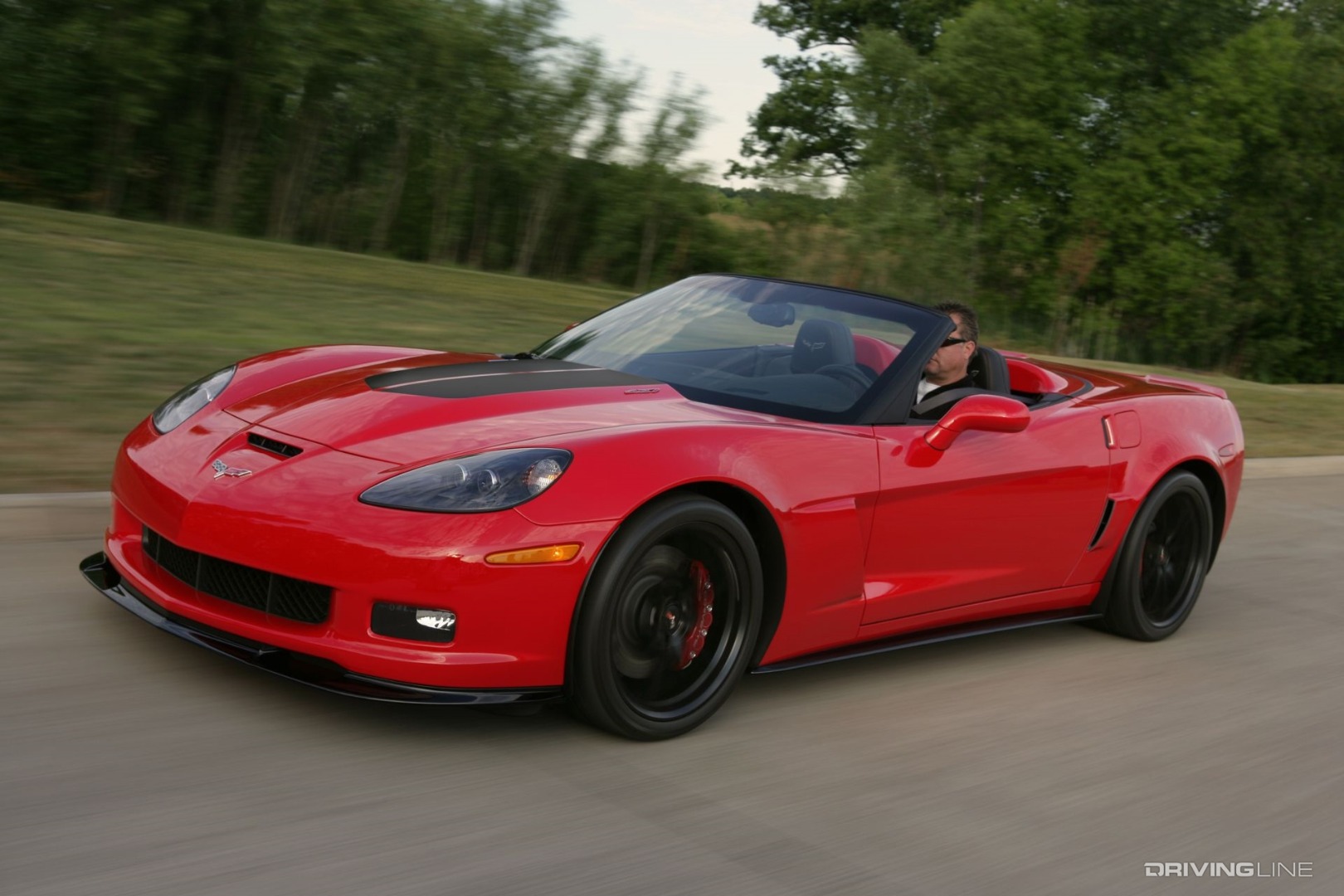 Chevrolet Corvette 427 60th Anniversary Edition in red