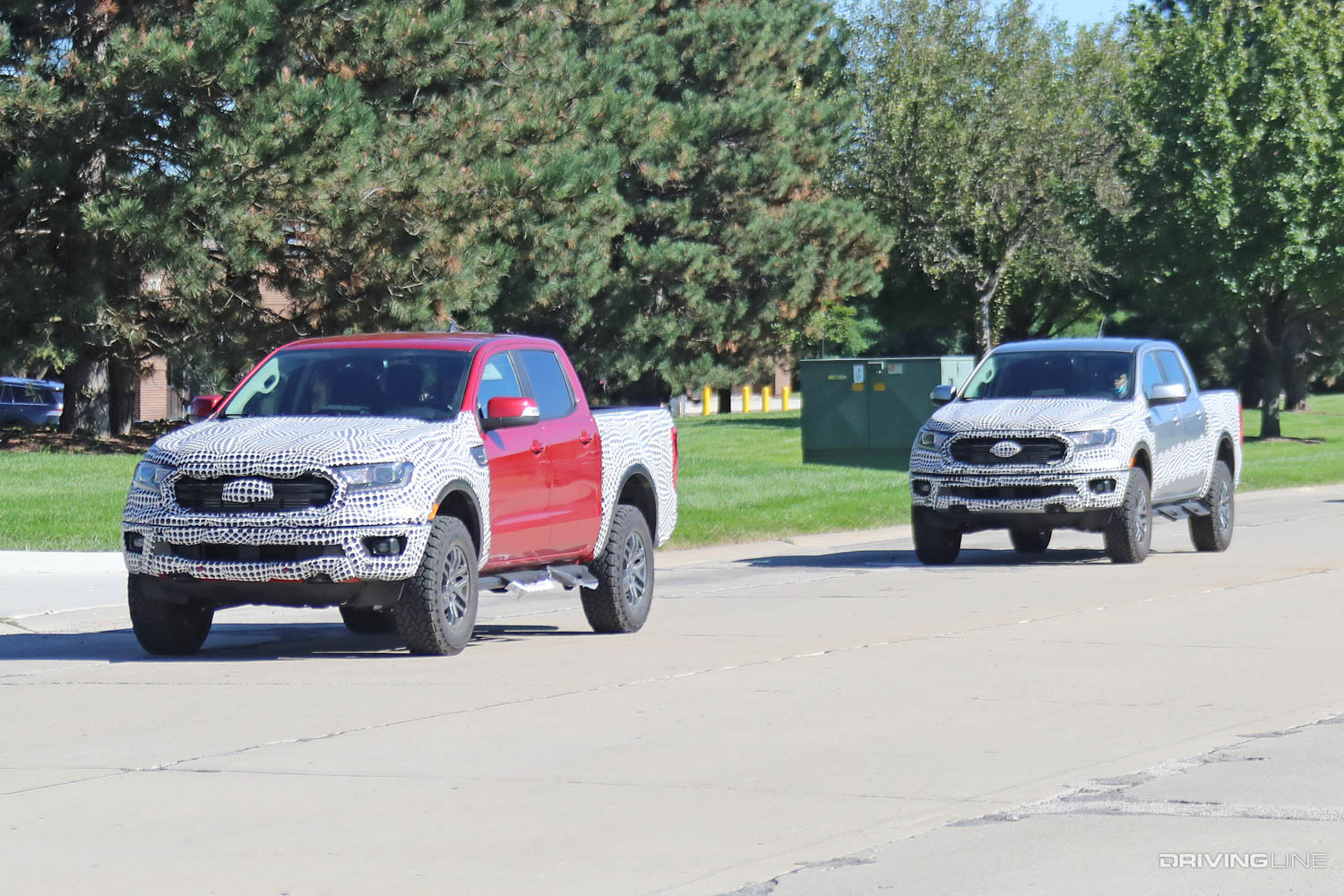 spy photos of new ford Ranger Tremor