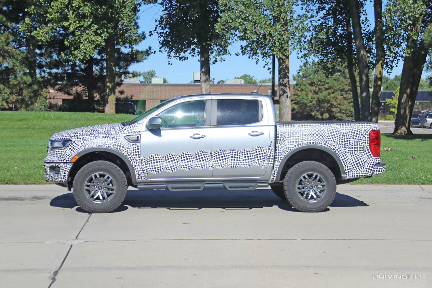 spy photos of 2021 Ford Ranger Tremor