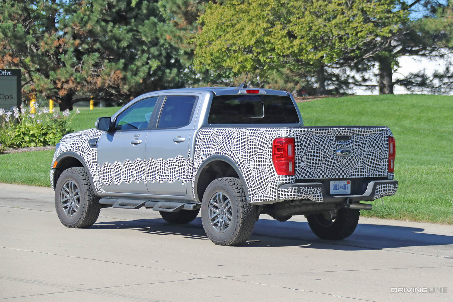 New Ford Ranger Tremor prototype spy photos