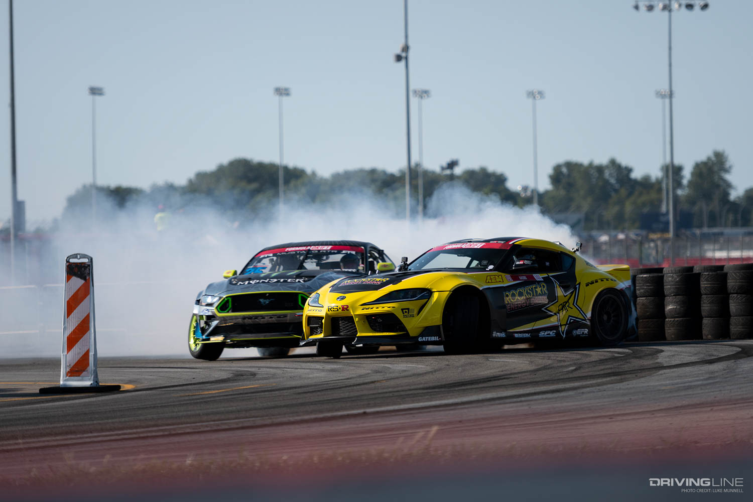 Formula Drift 2020 St Louis Vaughn Gittin Jr vs Aasbo Tandem battle