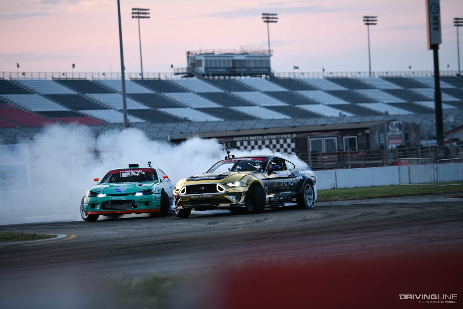 Formula Drift 2020 St Louis Round 2 DeNofa vs Bakchis