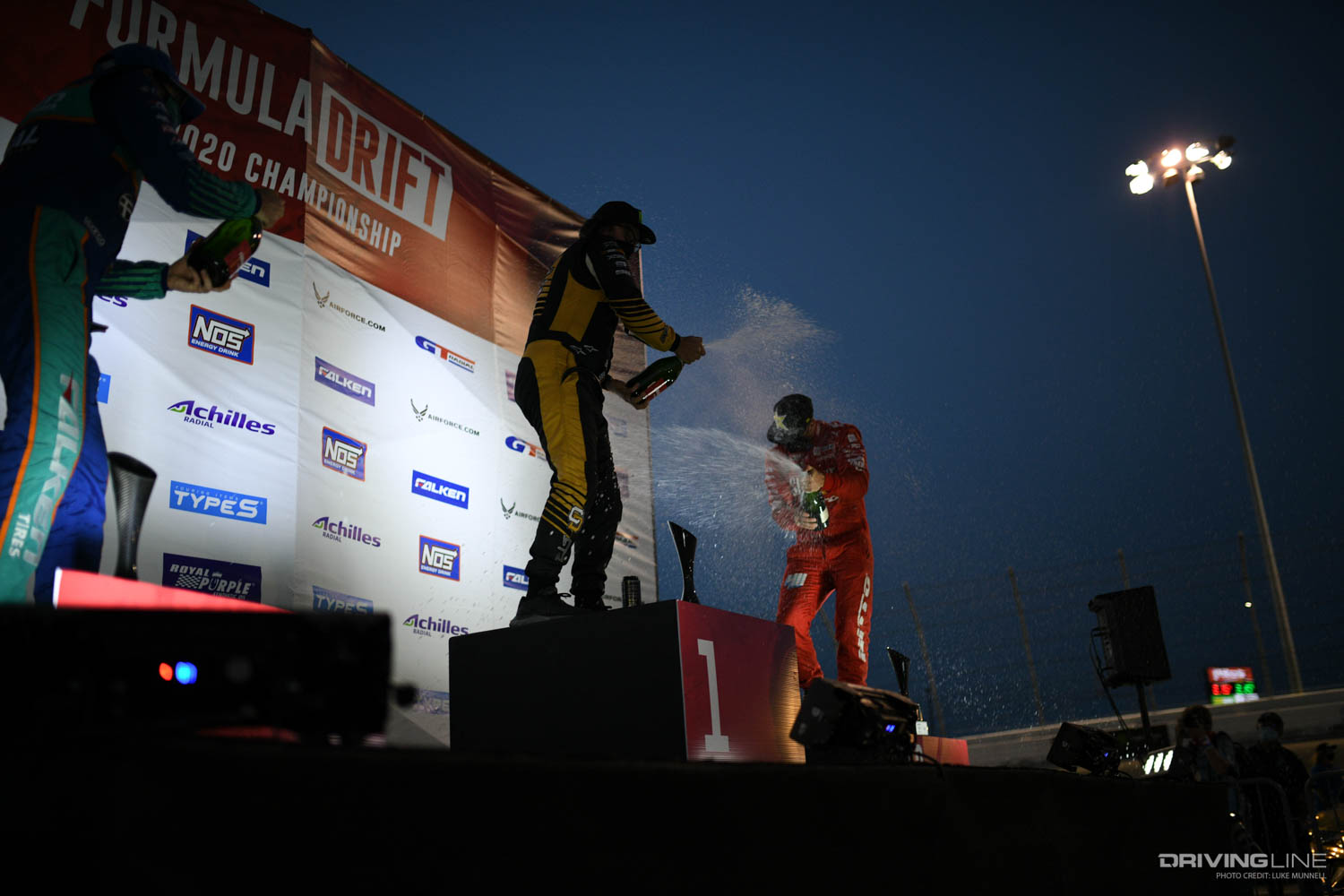 Formula Drift 2020 St Louis Round 2 Podium