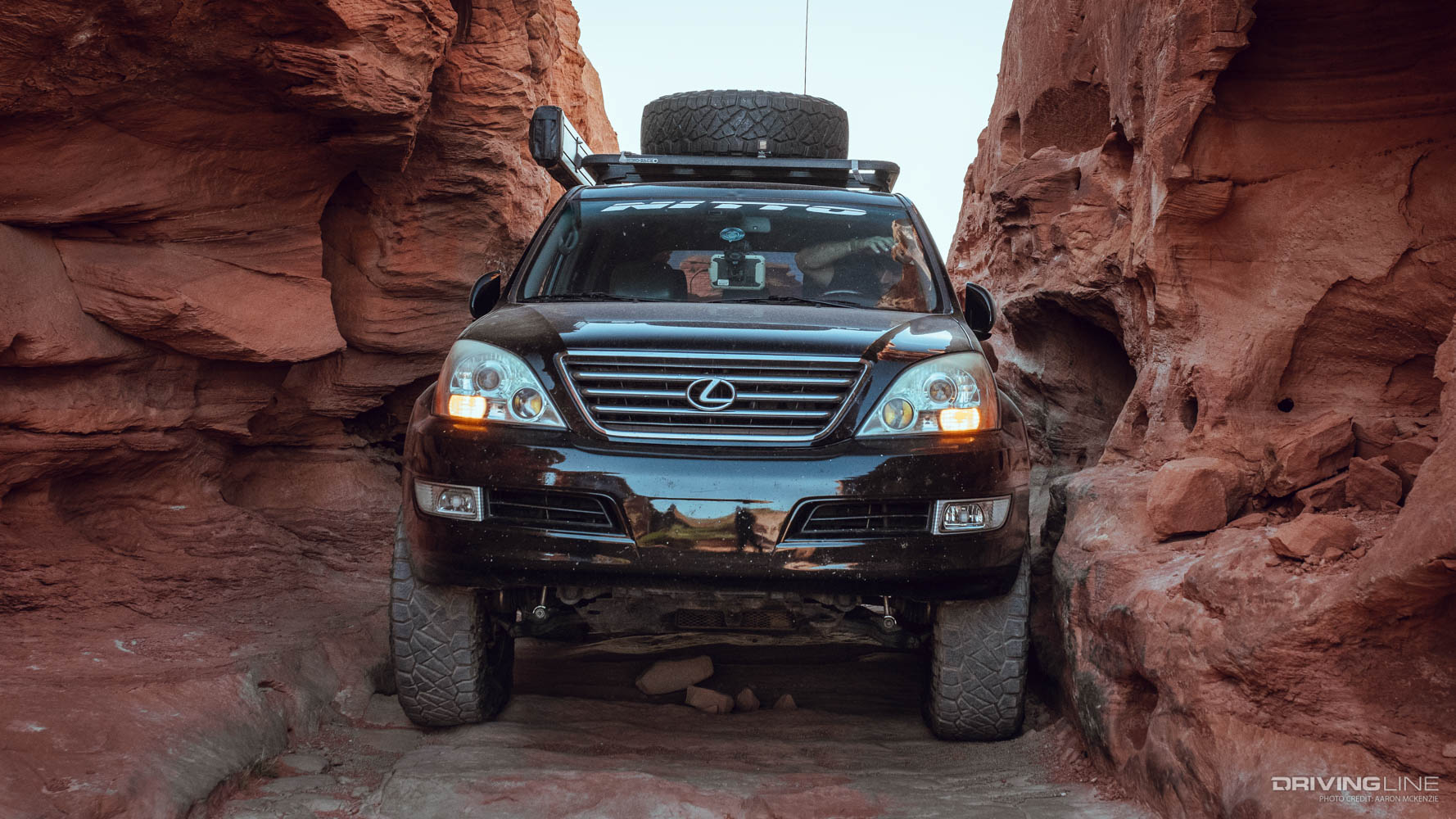 Mike's GX470 in the Squeeze