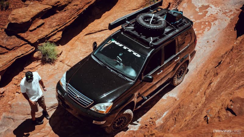 Mike Sabounchi's Lexus GX470 on Nitto Ridge Grappler Tires