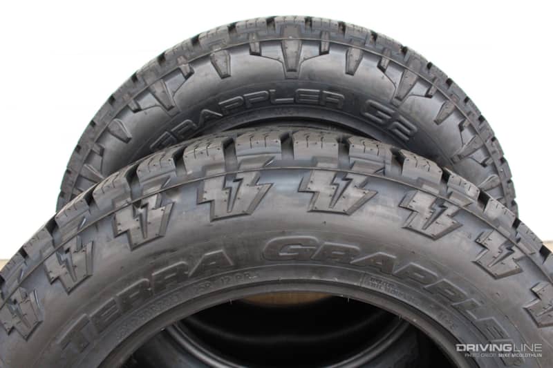 Tire Sizes Nitto Terra Grappler G2
