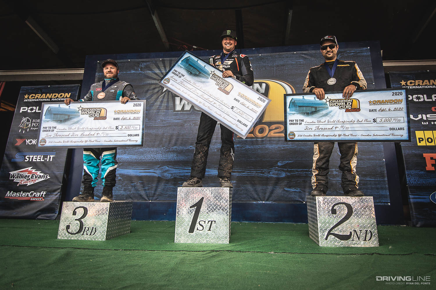 2020Ultra4 Racing Crandon Winner podium