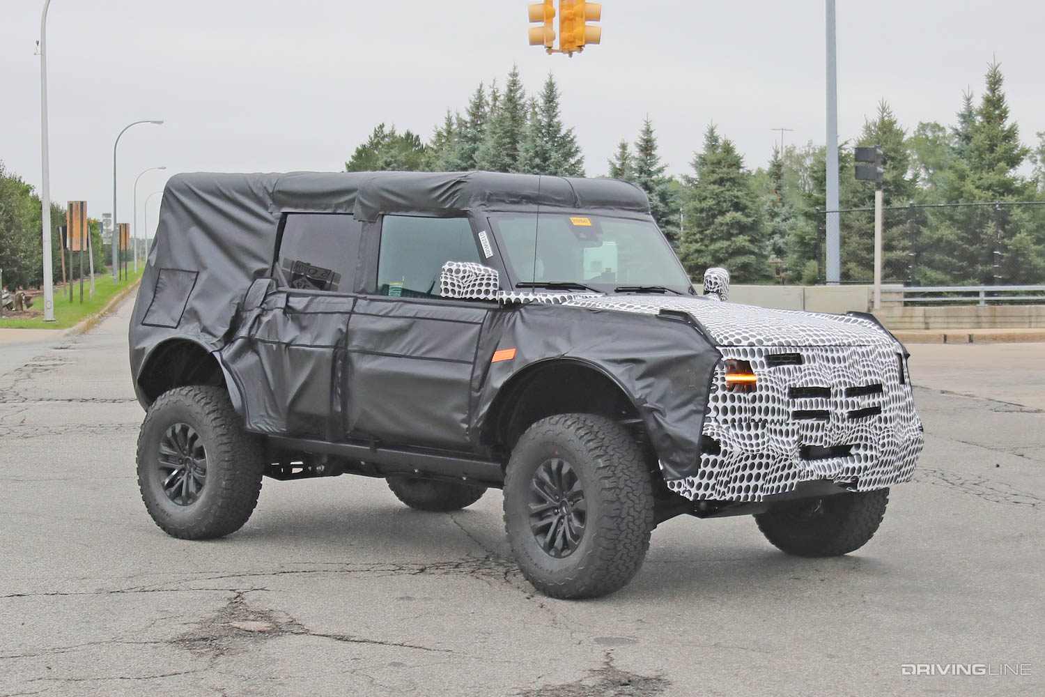 Spy Photo of the new Ford Bronco Raptor