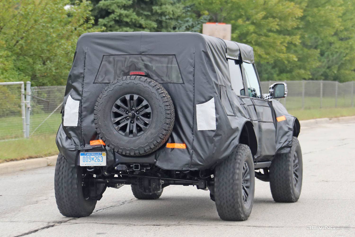 Spy Photos Is this the New Ford Bronco Raptor? DrivingLine