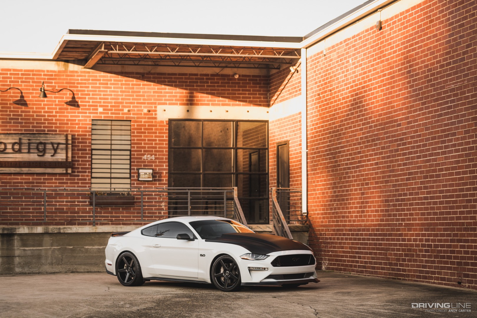 Supercharged S550 Mustang front view