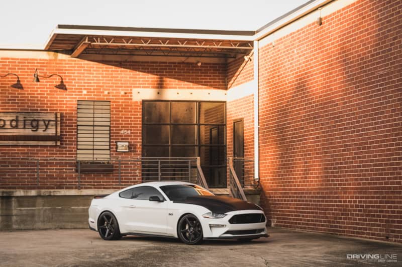 Supercharged S550 Mustang front view