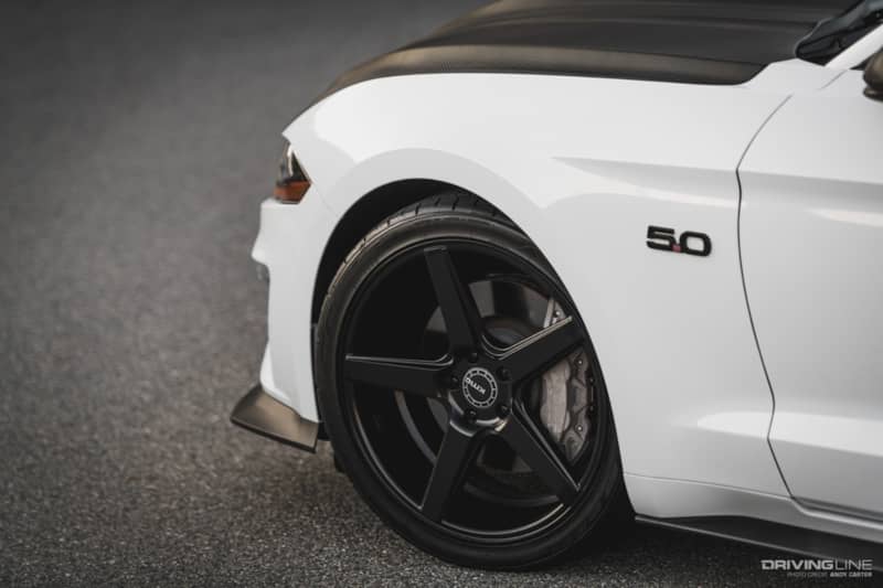 KMC wheels on a S550 Mustang