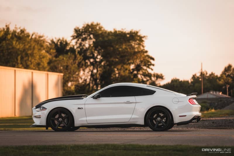 S550 Mustang Side View