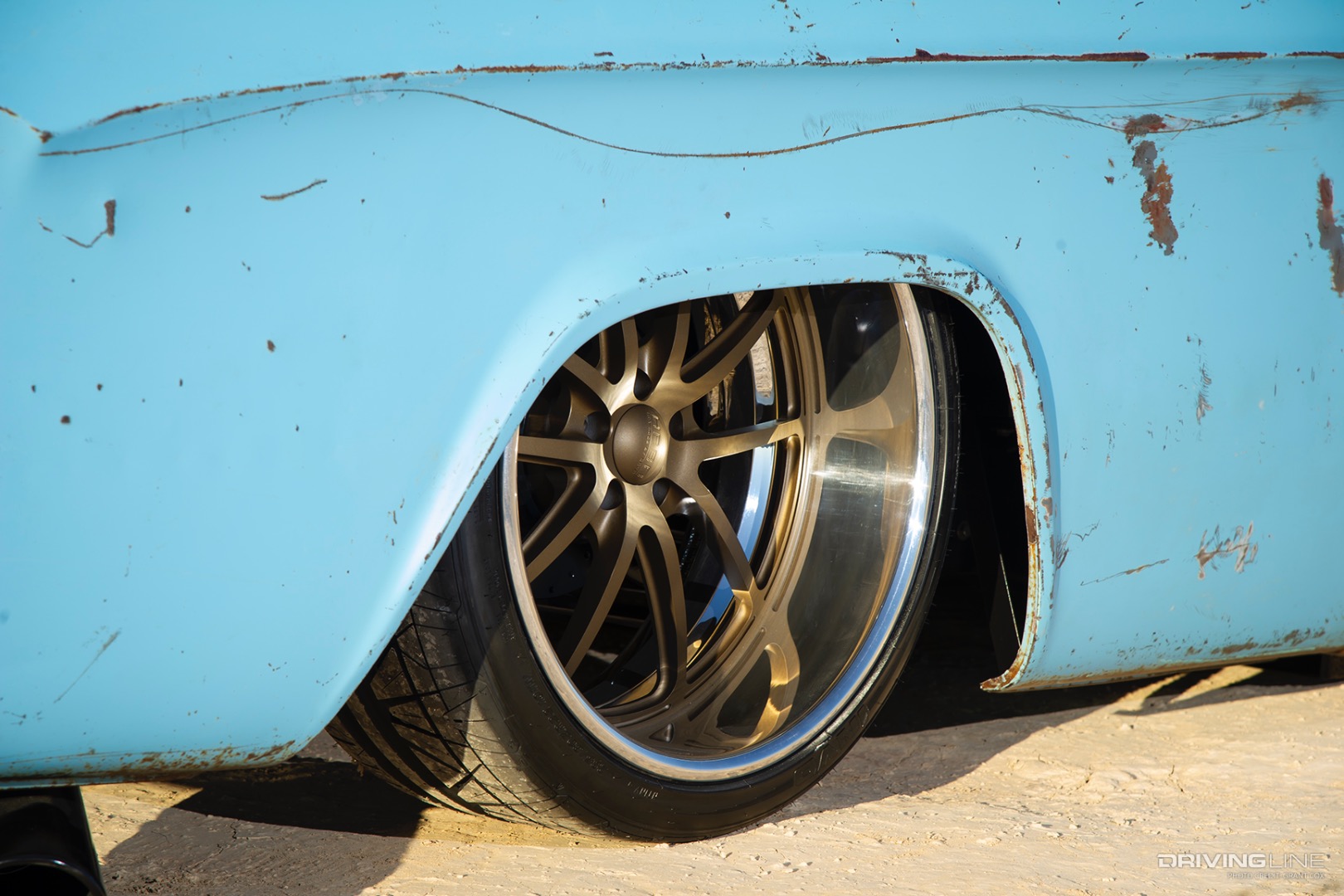 Wheels of DCM Classic's '62 Dodge D100