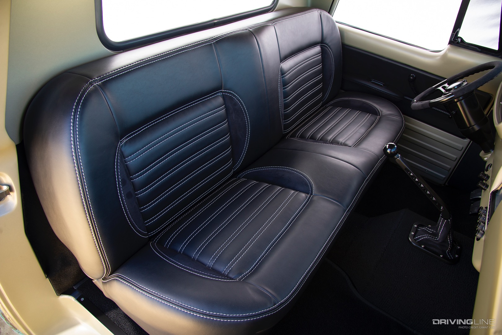 Seat of DCM Classic's '62 Dodge D100