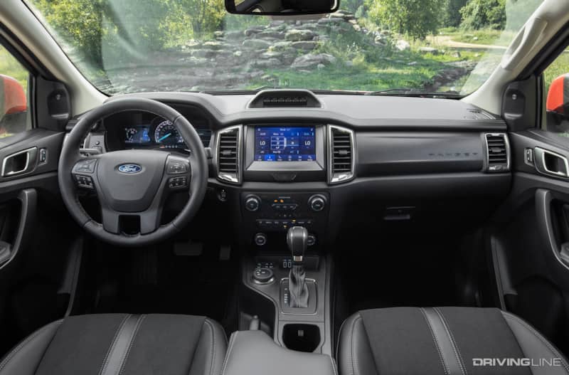 Ford Ranger Tremor Interior