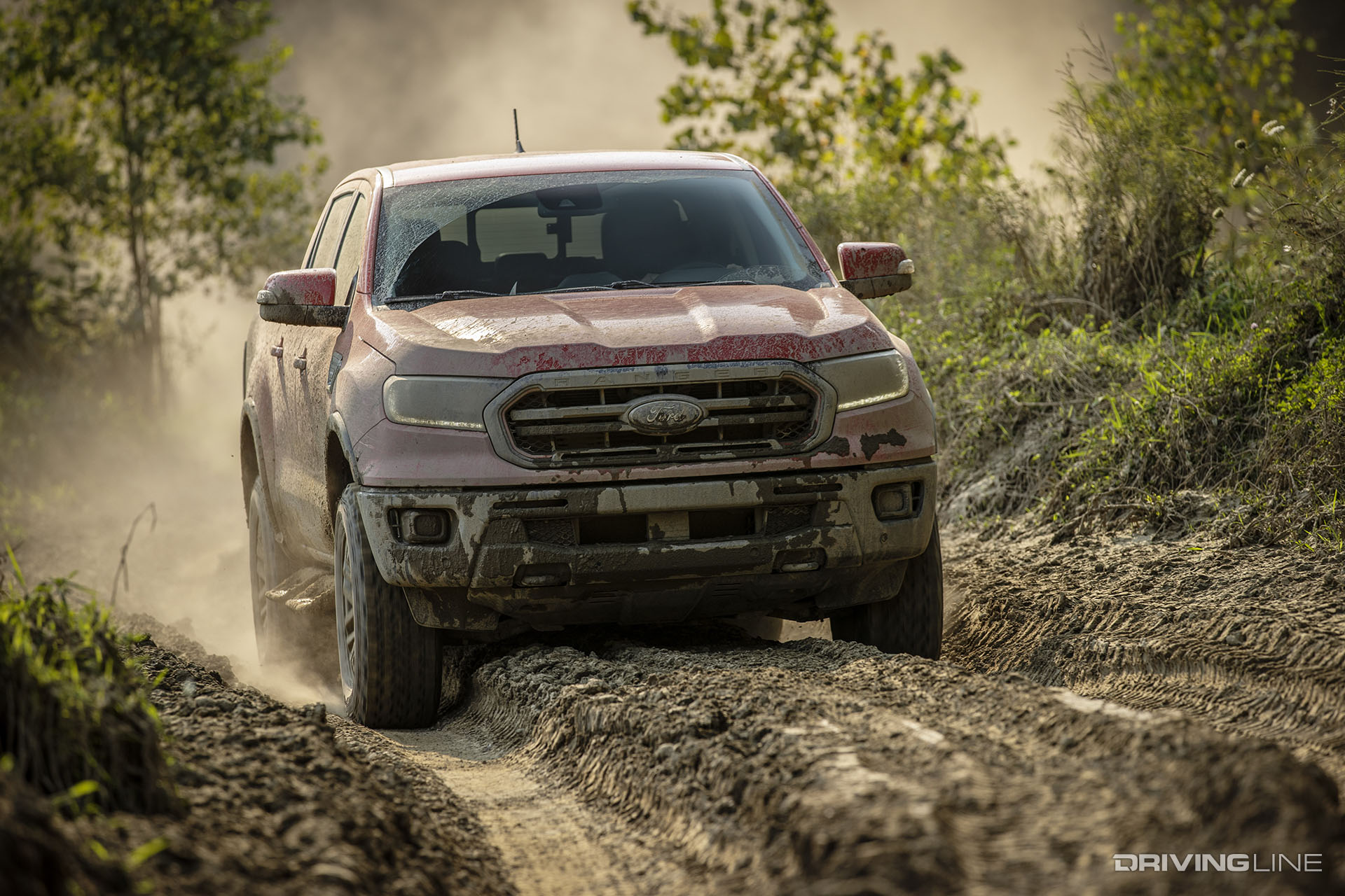 2021 Ford Ranger Tremor in Mud