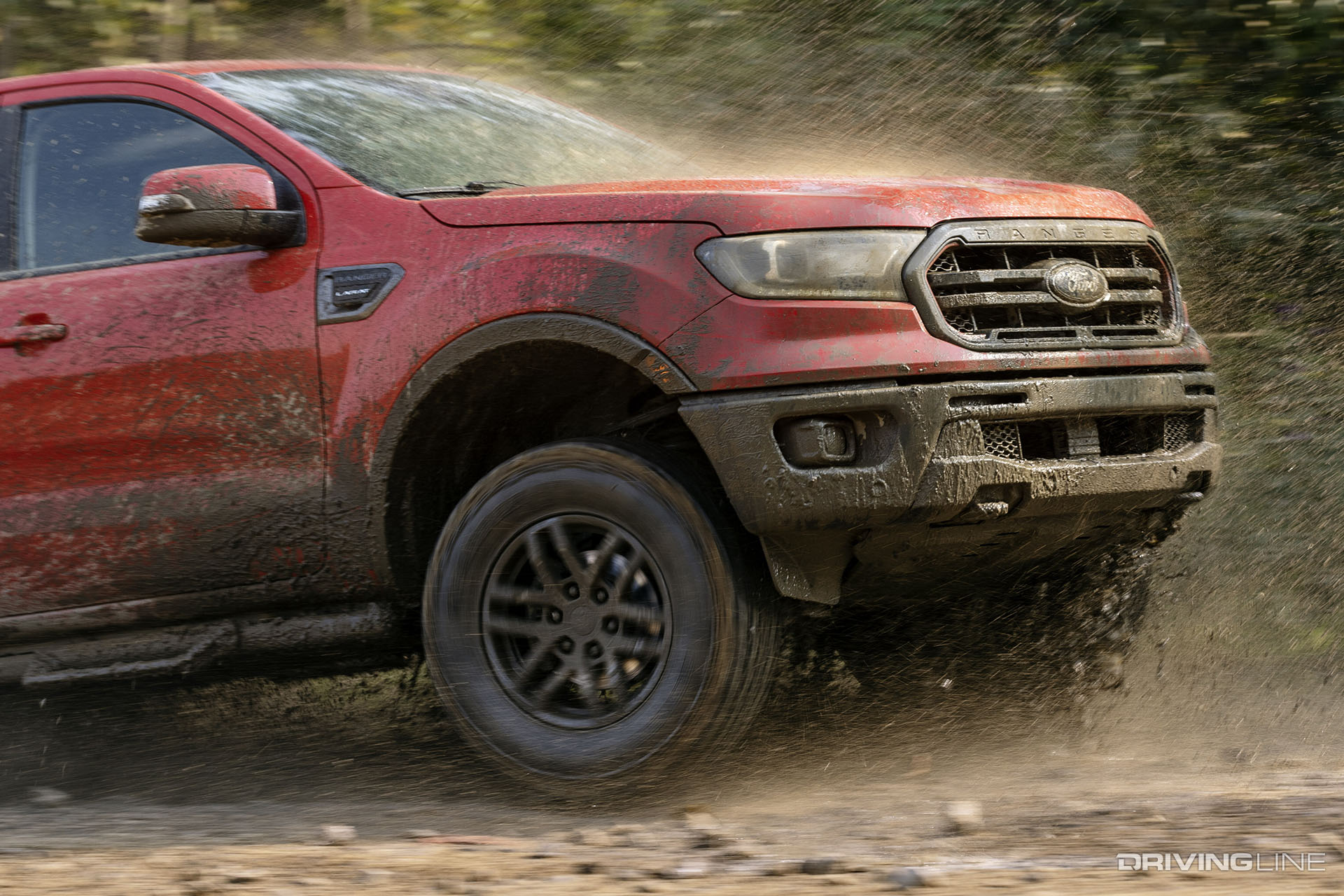 2021 Ford Ranger Tremor on Trail