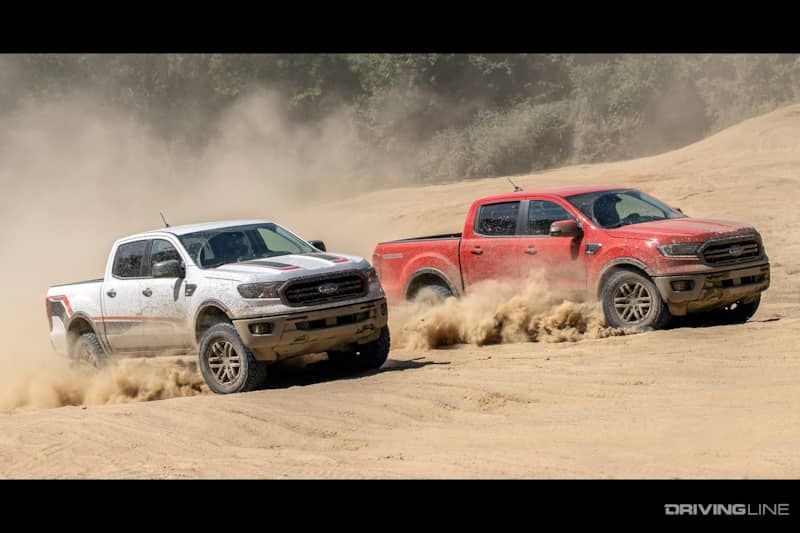 Ford Ranger Tremor in Desert