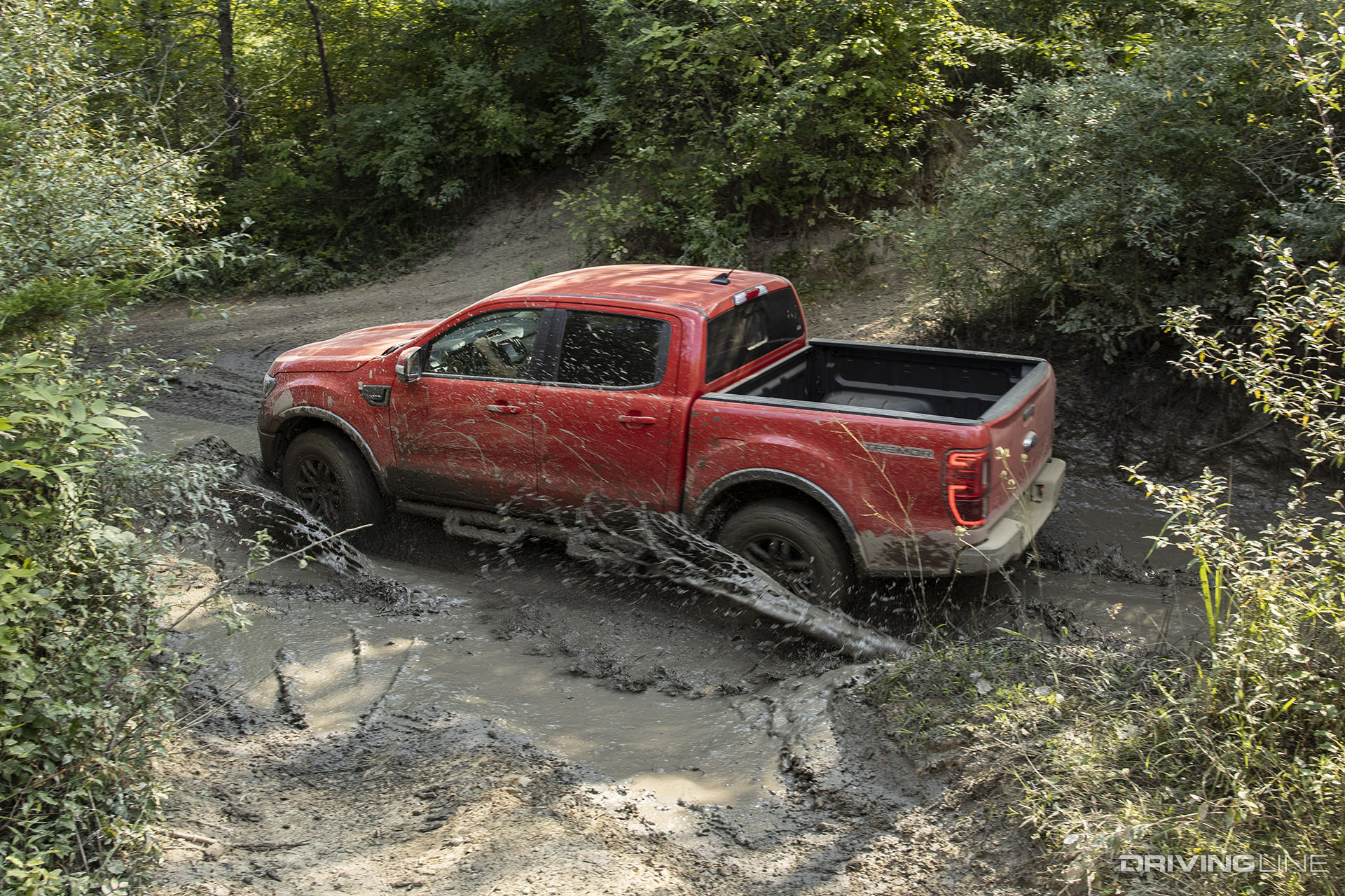 2021 Ford Ranger Tremor in Mud