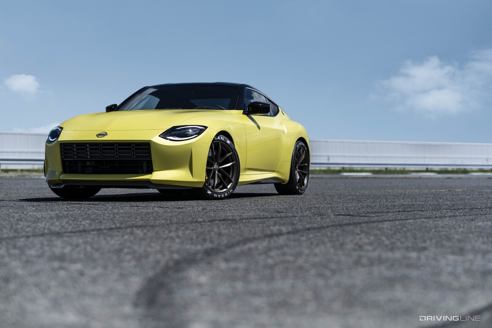 Nissan Z Proto low on tarmac