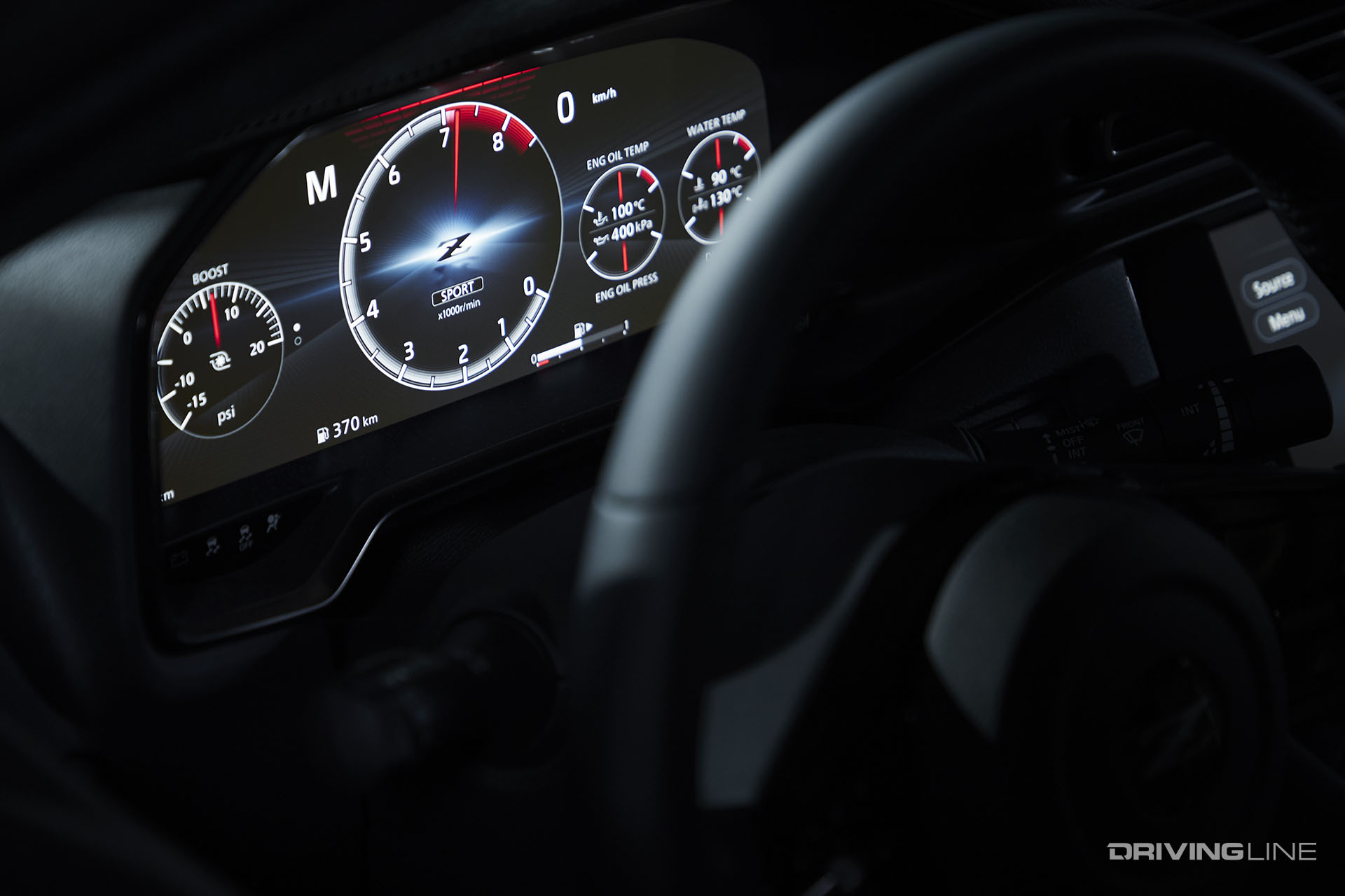 Nissan Z Proto Instruments