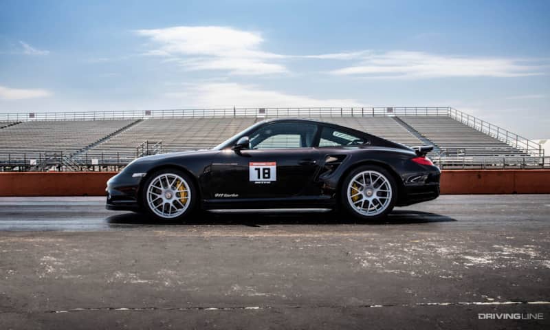 Porsche 911 at Texas Motorplex on Nitto Tires