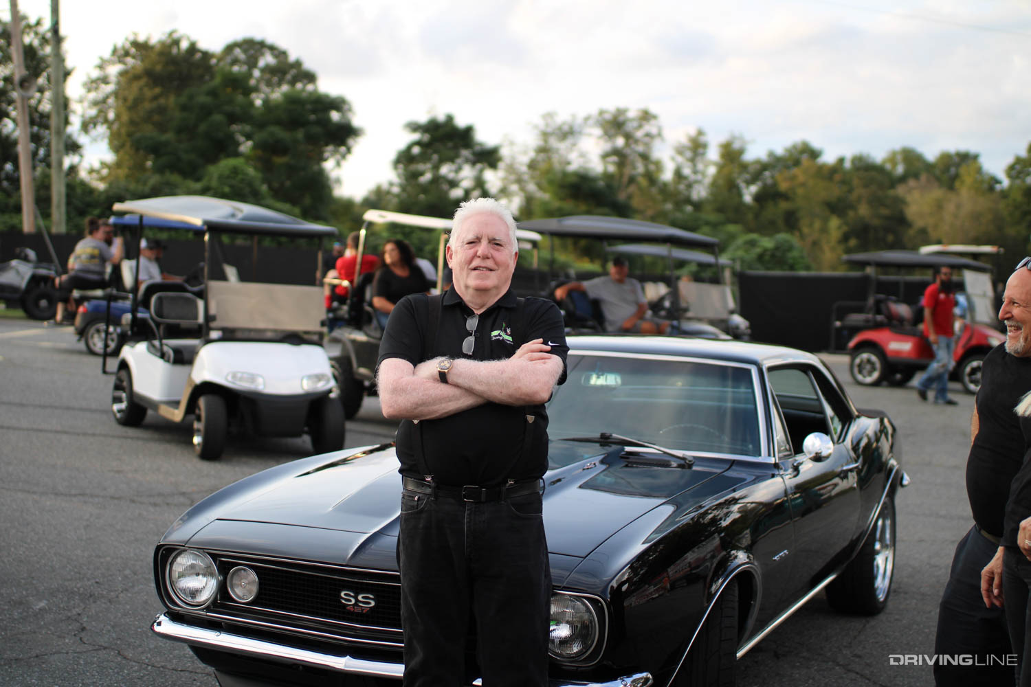 Pat Musi in front of his '67 Camaro
