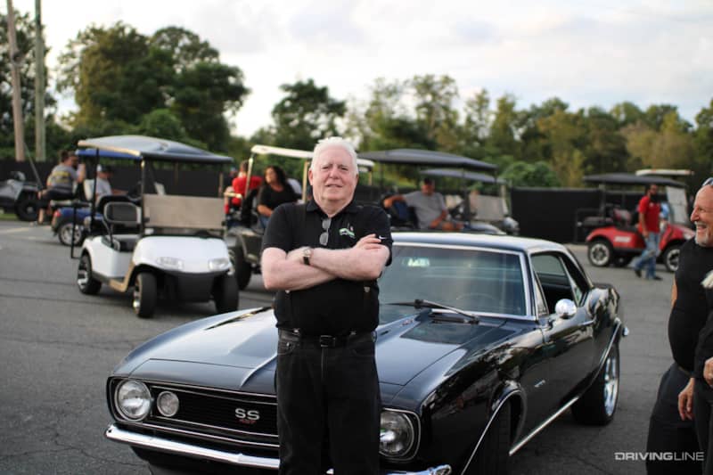 Pat Musi in front of his '67 Camaro