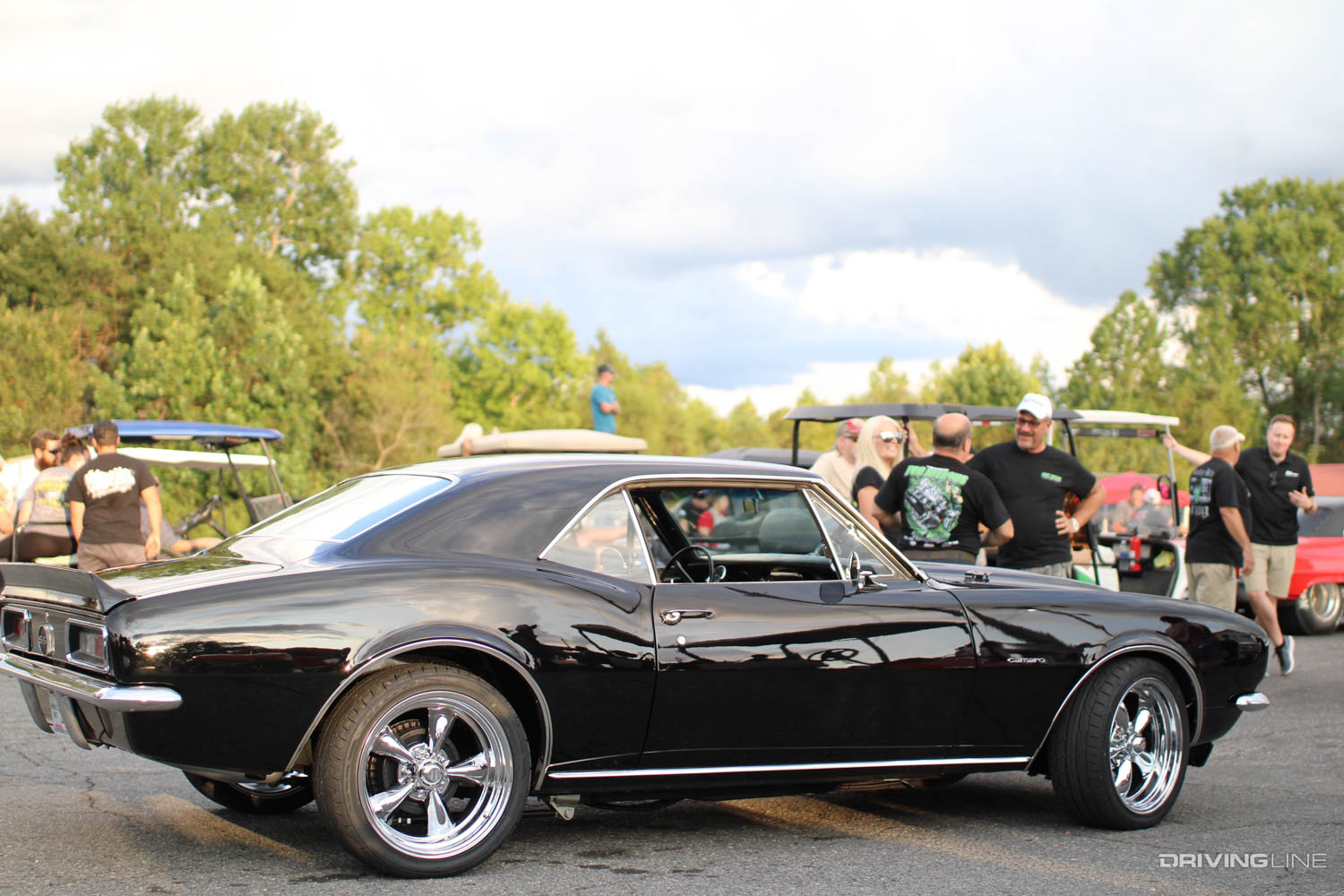 Edelbrock 555 Crate Engine in Pat Musi's Camaro on Nitto NT555 G2 tires