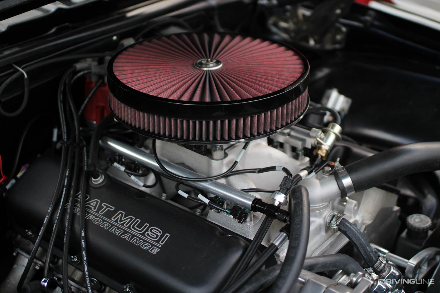 Edelbrock 555 Crate Engine passenger side