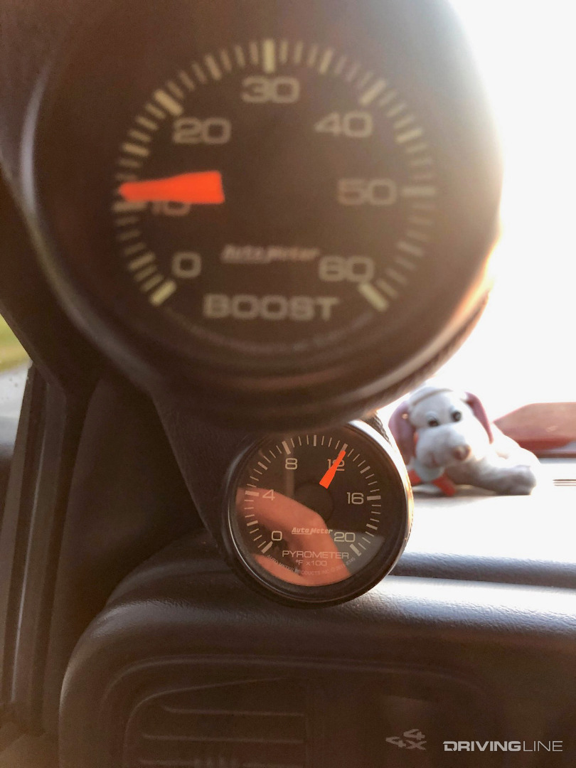 Pyrometer EGT Gauge Duramax Diesel