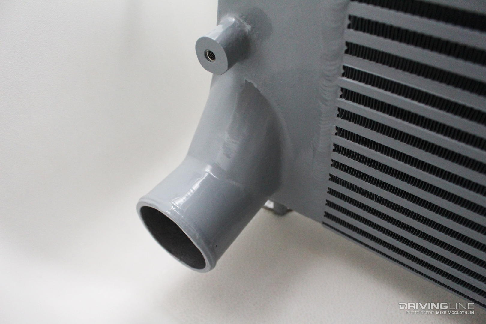 Bead Rolled Inlet Mishimoto Intercooler