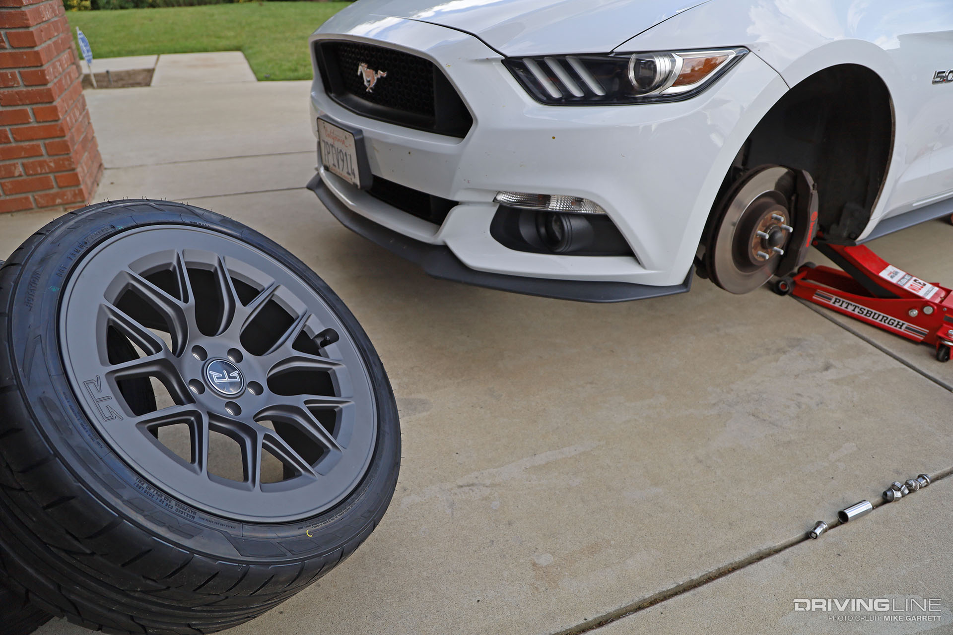 2016 Ford Mustang GT Wheel Upgrade